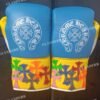Custom chrome heart training boxing gloves – custom chrome heart training boxing gloves | handmade premium leather gloves | glander boxing