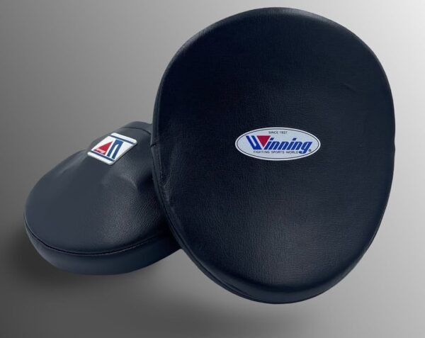 Black winning focus mitts
