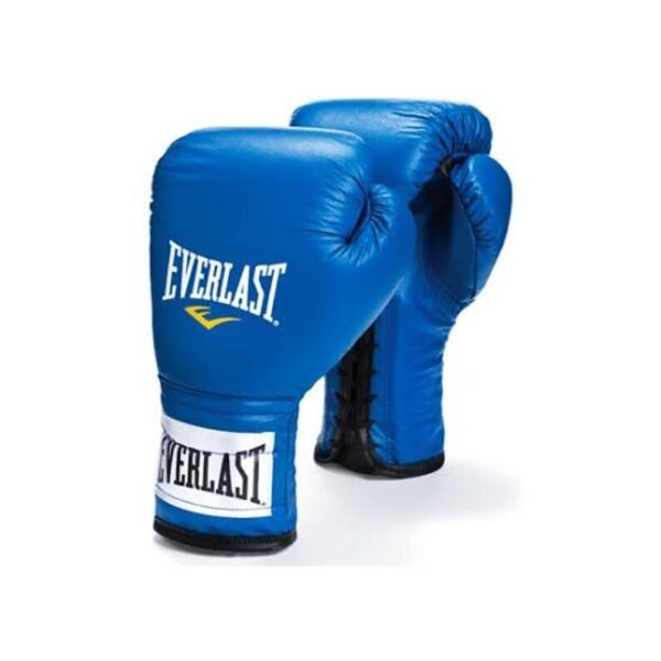 Everlast blue boxing gloves