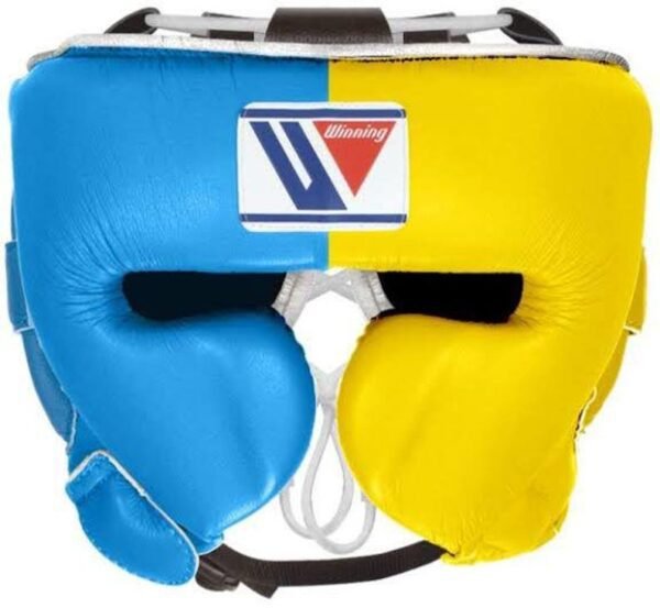 Custom made winning style boxing head guard for professional boxing training